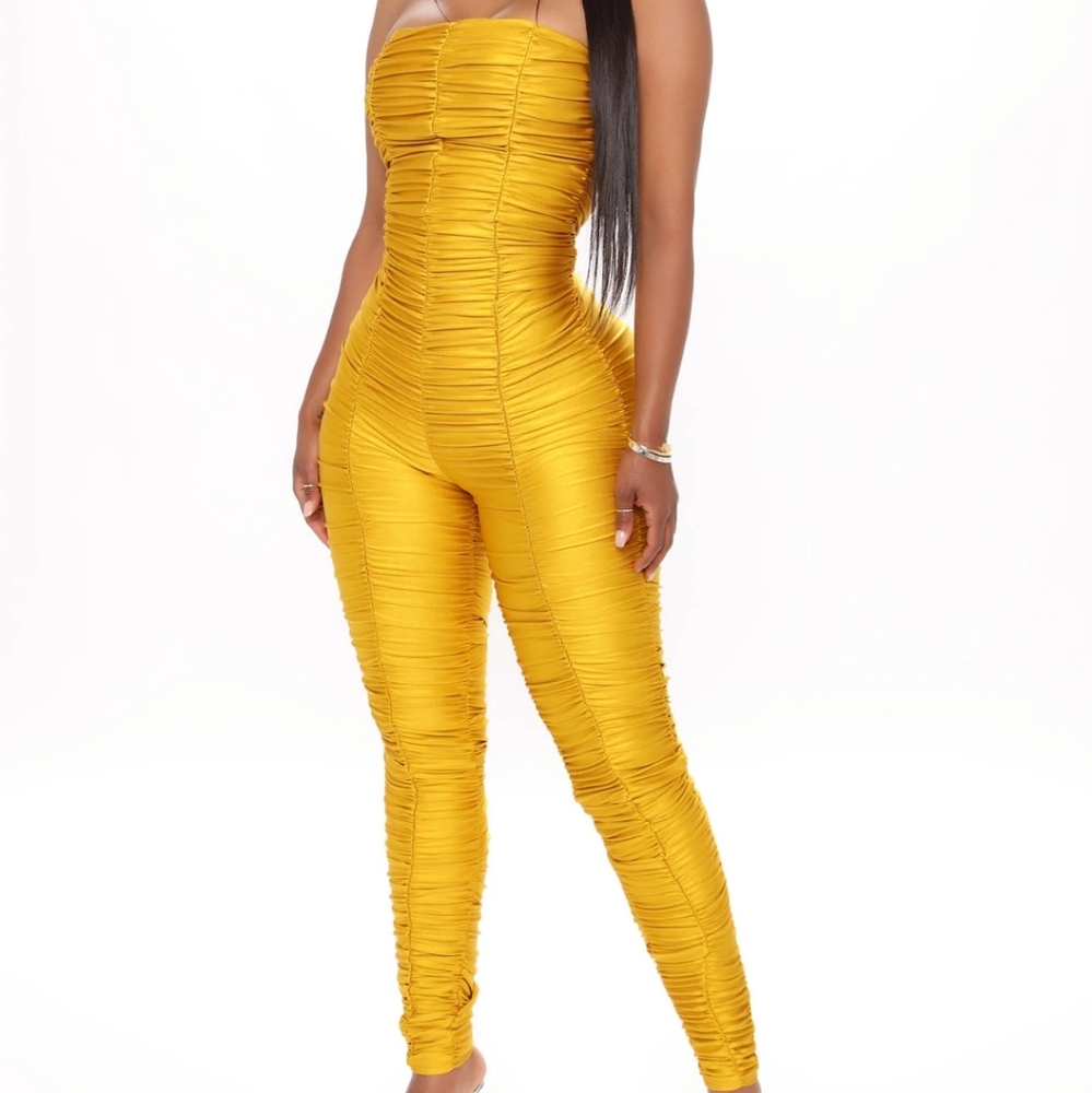 Ruched Jumpsuit